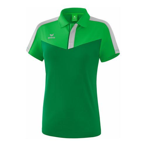 POLO - ERIMA - SQUAD FEMME FERN GREEN/SMARAGD/SILVER GREY