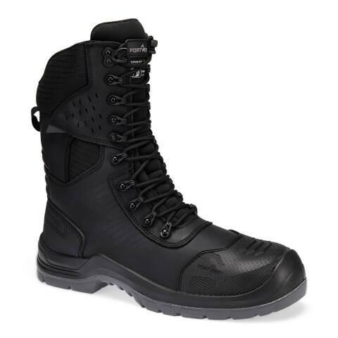 PORTWEST FV03 BOOTS HAUTE EN CUIR COMPOSITE S7L ESD HRO LG FO SC CI SR NOIR - TAILLE 39