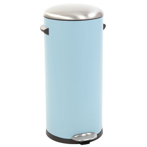 POUBELLE À PÉDALE BELLE DELUXE 30 L BLEU CLAIR - EKO