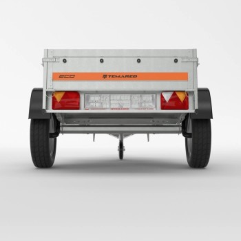 Remorque bagagère équipée de tracteur basculant de type V - ECO 1510 KIPP_0
