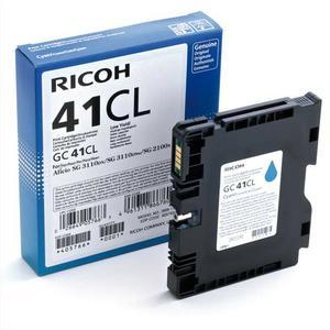 Ricoh cartouche gel cyan 405766 gc41cl 600 pages aficio sg 2100/3110_0