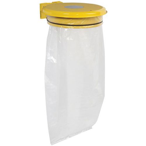 SUPPORT SAC POUBELLE MURAL COLLECTRAP ESSENTIEL JAUNE COLZA - ROSSIGNOL PRO