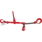 Tendeur d'arrimage à cliquet 10T 3,5m avec chaîne, crochets et raccourcisseur - IDMAT 11584879_0