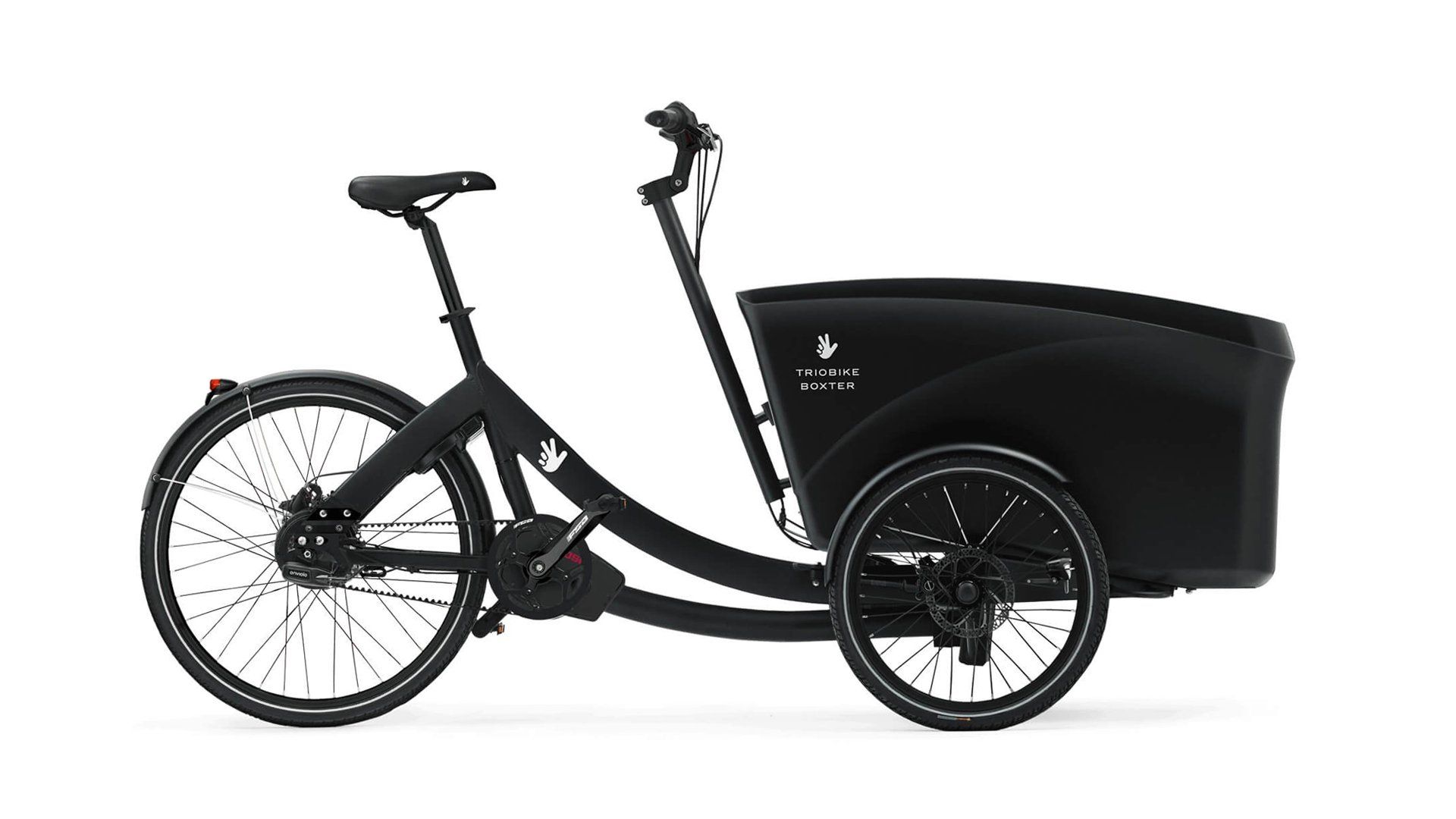 Triporteur électrique Triobike Boxter CL - Bosch Cargo Line - 4 enfants - 545 Wh_0