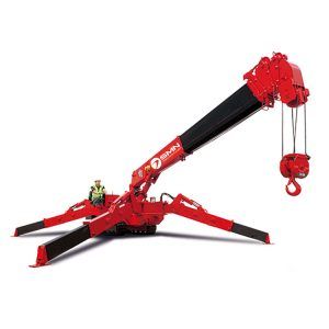 Unic URW-506 - Grue araignée - 4840-4990 kg - 3 t x 3,4 m - Flèche 15,71 m - Hauteur 16 m_0
