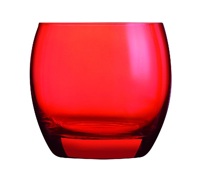 GOBELET FORME BASSE ROUGE 32 CL SALTO COLOR STUDIO ARCOROC