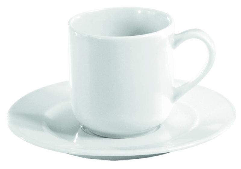 SOUS TASSE À CAFÉ ROND BLANC PORCELAINE Ø 13,4 CM SANCERRE PILLIVUYT