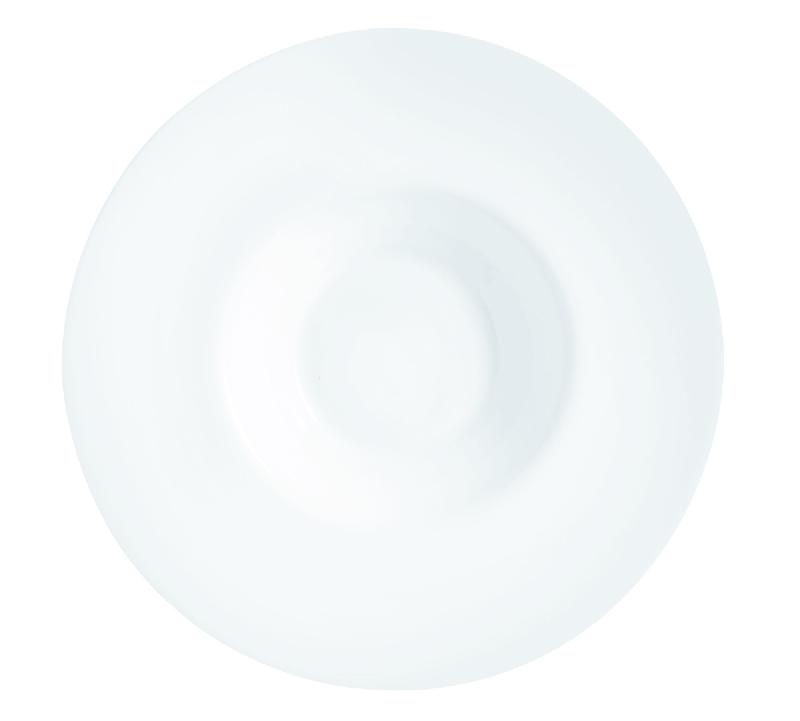 ASSIETTE À RISOTTO ROND BLANC VERRE Ø 29 CM EVOLUTIONS ARCOROC