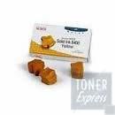 3 BATONNETS D'ENCRE SOLIDE JAUNE POUR XEROX PHASER 8400