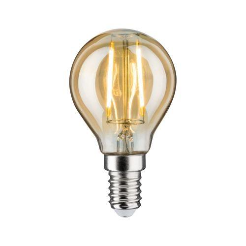 AMPOULE LED SPHÉRIQUE - E14 2,6W 2500K - FINITION DORÉE PAULMANN