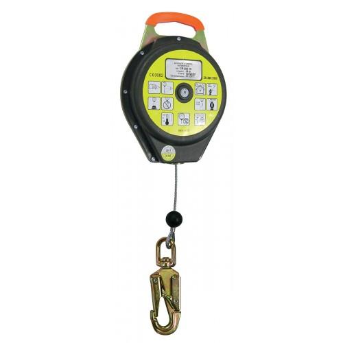 ANTICHUTE À RAPPEL AUTOMATIQUE - CÂBLE GALVA - 25 M LEVAC