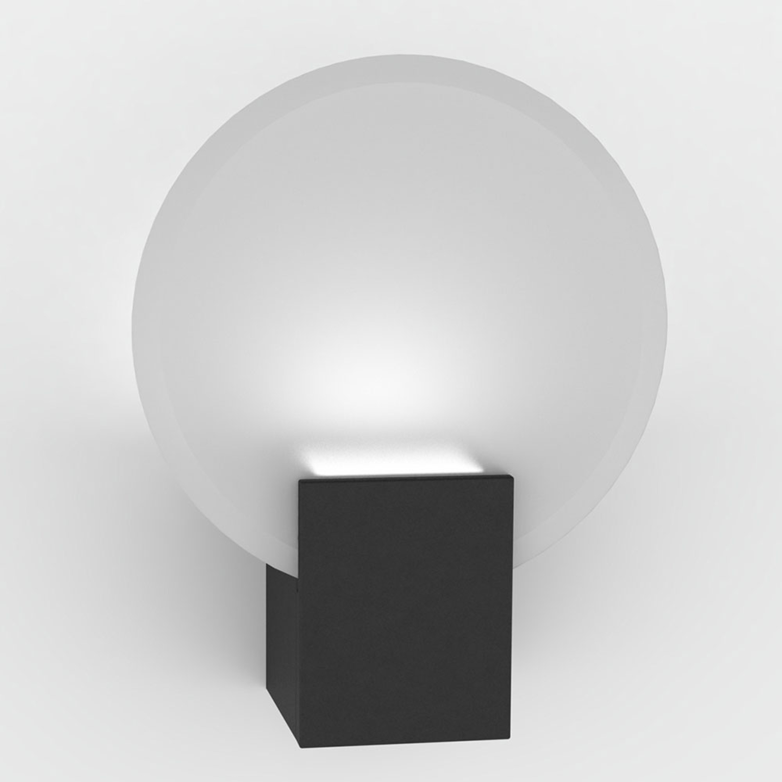 NORDLUX APPLIQUE LED HESTER, IP44, NOIRE