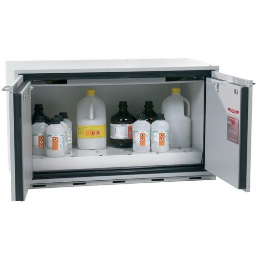 ARMOIRE SOUS PAILLASSE UB30.060.110.2T GRIS-1 BAC ÉPOXY - ASECOS