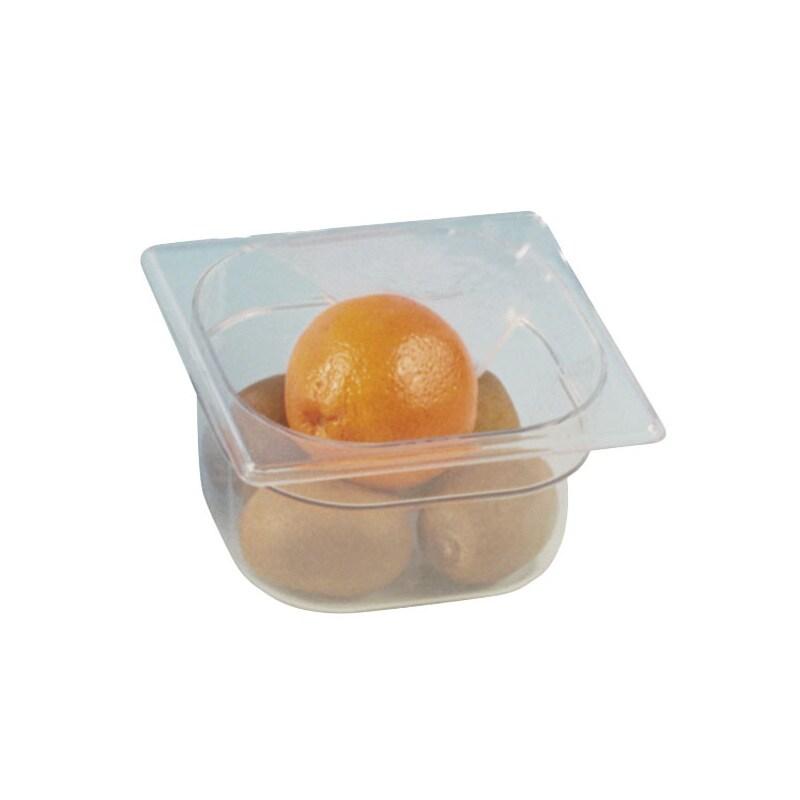 Bac GN en polypropylène, GN 1/6 h 200 mm 176x162x200 mm - VIRTUS - 0615402140140_0