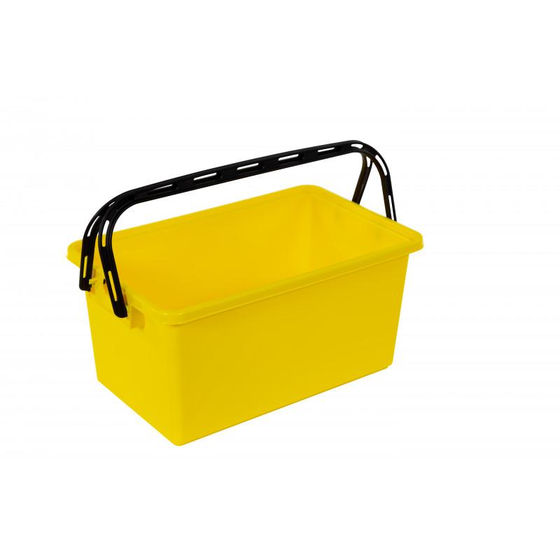 Bac universel 17 litres jaune 2 anses NOVAP | 5910320_0