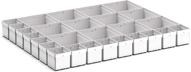 BACS RANGEMENT CUBIO EKK-86100 27 COMPARTIMENTS - BOTT - MANUTAN COLLECTIVITÉS