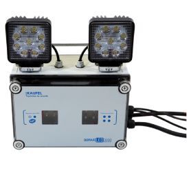 Bloc autonome d'éclairage de sécurité - phares anti-panique 2200 LED_0