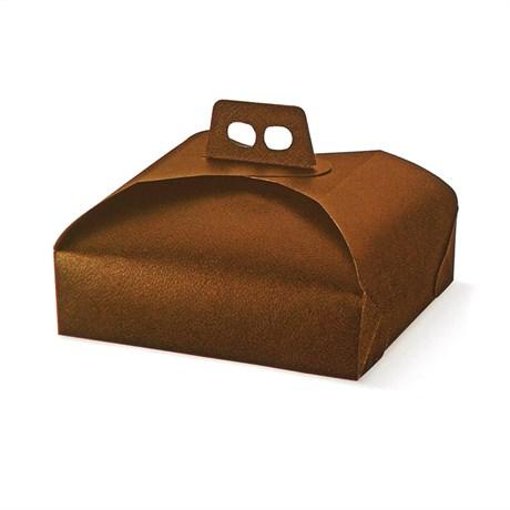 BOÎTE POUR TARTE 29X29X7 CM CARTON MARRON (VENDU PAR 100)