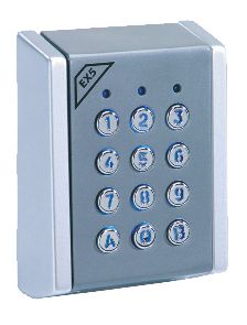 CLAVIER AUTONOME ALU CHROME MAT EN SAILLIE