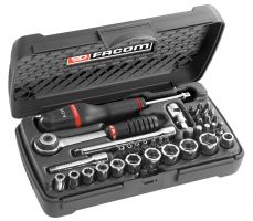 COFFRET DOUILLES 1/4 6 PANS MÉTRIQUES - FACOM - R.2A