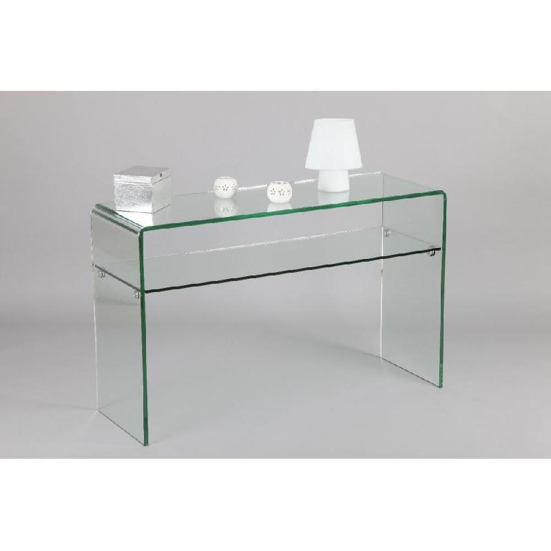 CONSOLE IRIS EN VERRE