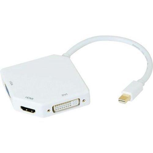 CONVERTISSEUR MINI DISPLAYPORT 1.2 VERS DVI OU VGA OU HDMI
