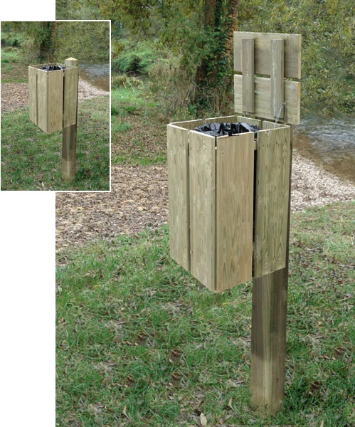 Corbeille bois SHETLAND 50 Litres_0