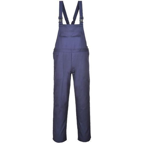 COTTE À BRETELLES BIZFLAME PRO FR37 XL BLEU FONCÉ - PORTWEST