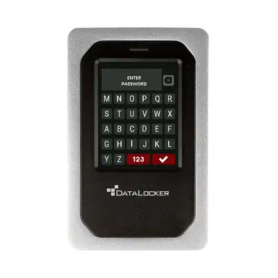 DataLocker DL4 FE 7,6 To USB Type-C 3.2 Gen 1 (3.1 Gen 1) Aluminium, Noir_0