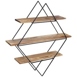 Décoshop26 - Étagère murale design industriel en bois 60x55x12cm ETA04047 - 3000330881185_0
