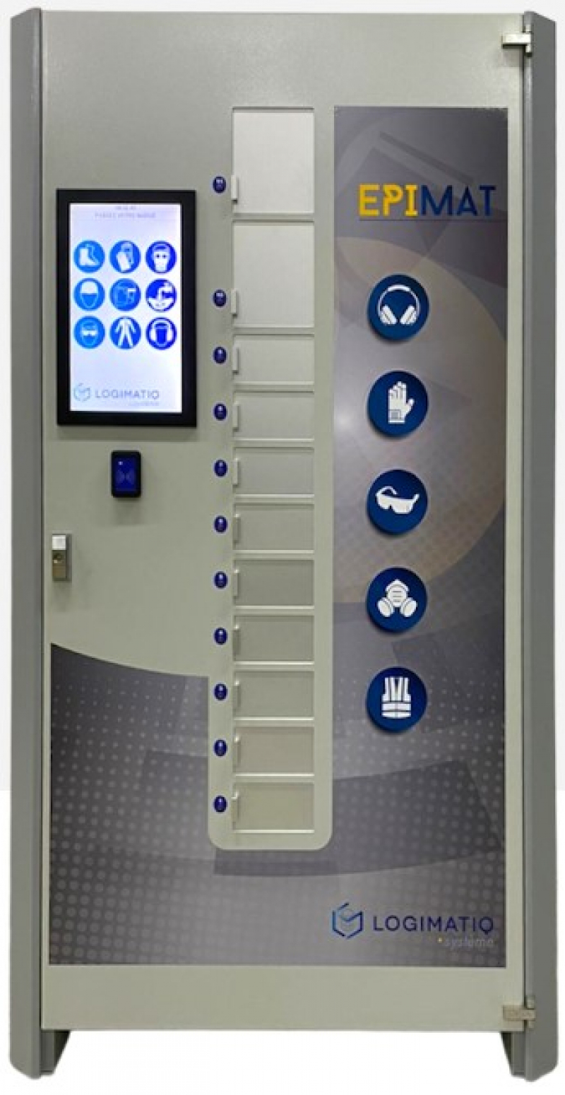 Distributeur automatique d'EPI - capacité de 36 à 2 500 articles - gestion informatisée et compatibilité avec badges_0