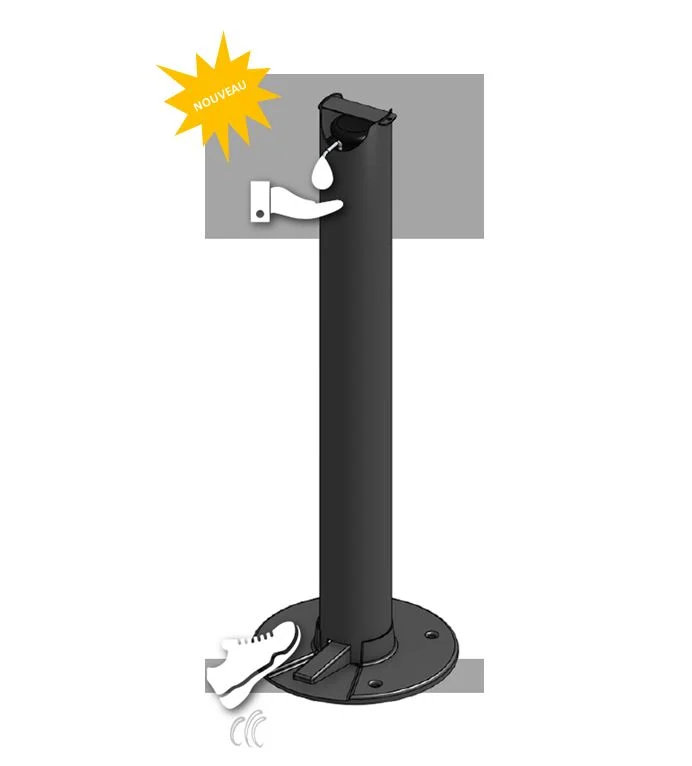 Distributeur pour gel hydroalcoolique ILONA 