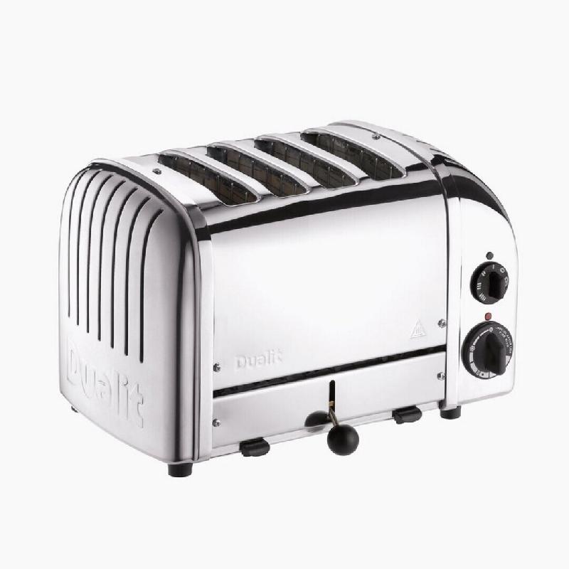 Dualit Grille-pain 4 fentes de grillage sélecteur Gen - Double Bagel - Inox - argenté 47030_0