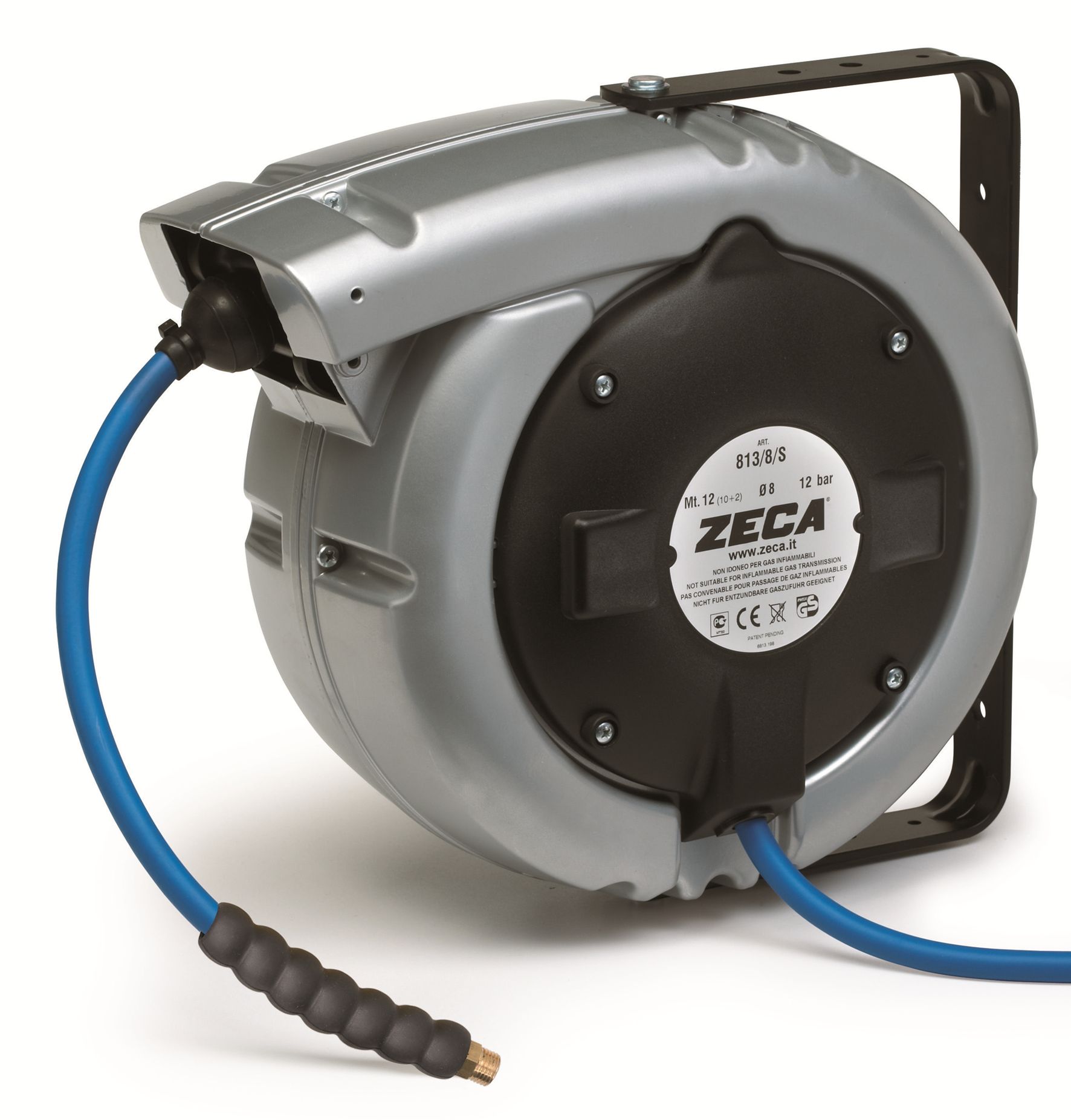 ENROULEUR TUYAU D'AIR COMPRIMÉ ZECA 813/8/S