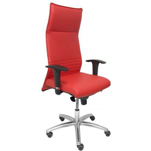 FAUTEUIL DE DIRECTION ALBACETE SIMILICUIR - ROUGE