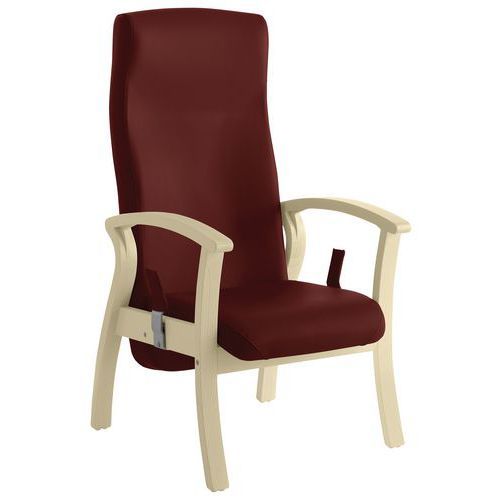 FAUTEUIL SILVER DOSSIER INCLINABLE HÊTRE BLANCHI/MORGON