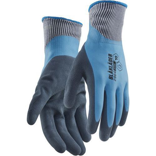 GANTS DE MANUTENTION DE TRAVAIL LATEX TREMPÉ - BLEU - 9 - BLAKLADER