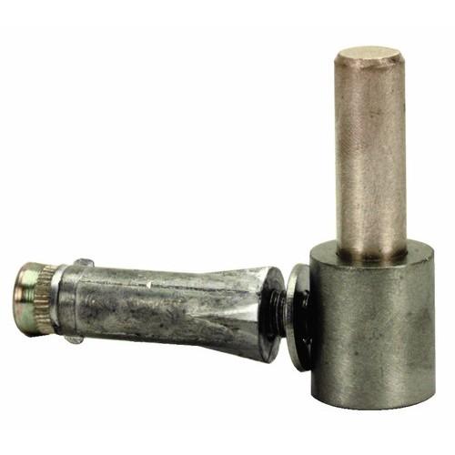 GOND À VIS EN INOX 316 ET CHEVILLE - PIVOT 16MM TORBEL