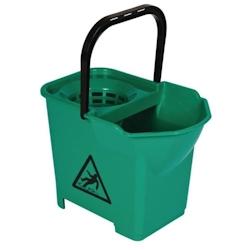 Jantex Seau essoreur en polypropylène vert 14 Litres - matière synthétique S224_0
