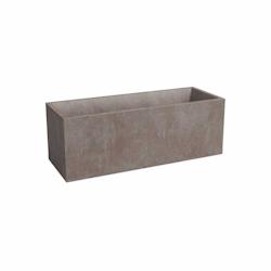 Jardinière Sydney PLASTIC plastique taupe 80 cm ARTEVASI - marron plastique 5600442853001_0
