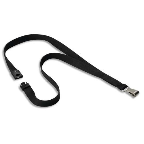 LACET TEXTILE SOFT COLOURS, NOIR