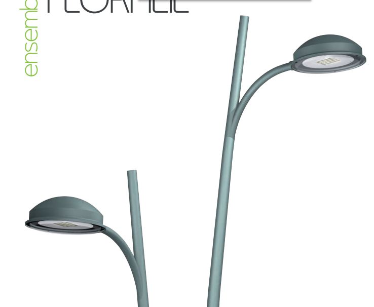 Lampadaire urbain floralie / led / en aluminium thermolaqué_1