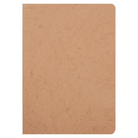 LOT DE 5 - CAHIER PIQUÉ AGE BAG A4 96 PAGES UNI - TABAC