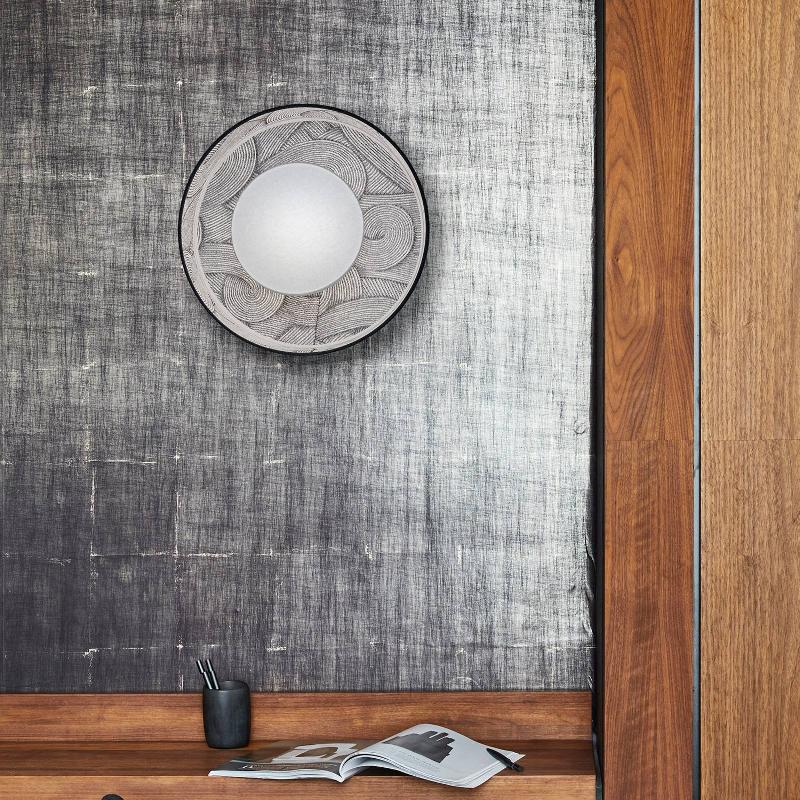 MARKET SET MOKUZAI APPLIQUE GRIS SUNA