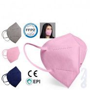 P9226 - Masque FFP2 Drivecase SARL - Efficacité de filtration ≥ 94% - Norme EN149:2001 - Coloré et ajustable_1