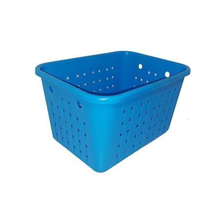 Panier à sardines - Bac plastique ajouré 42 x 31 cm - hauteur 26 cm - 33 litres_0