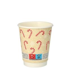 PAPSTAR 25 gobelets, carton 0,2 l Ø 8 cm - 9,3 cm 