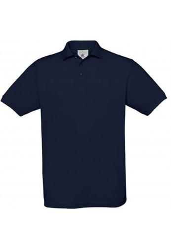Polo de travail manches courtes bleu marine - 100% coton - Tailles S à 3XL - Réf. CGSAF-navy_0