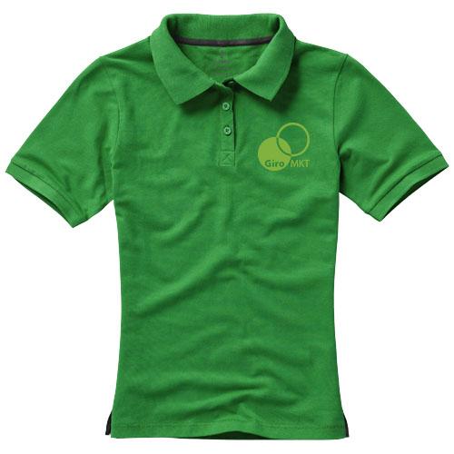 Polo manches courtes pour femmes Calgary - Maille piquée 100% coton 200 g/m² - Col et poignets en tricot plat_0