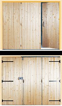 Porte de garage repliable en accordéon - centaure